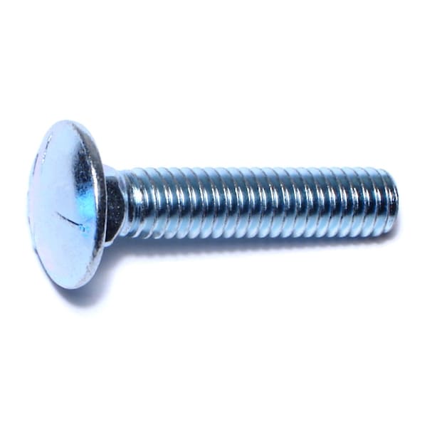Midwest Fastener 5/16"-18 x 1-1/2" Zinc Plated Grade 5 Steel Coarse Thread Carriage Bolts 100PK 07491 - main